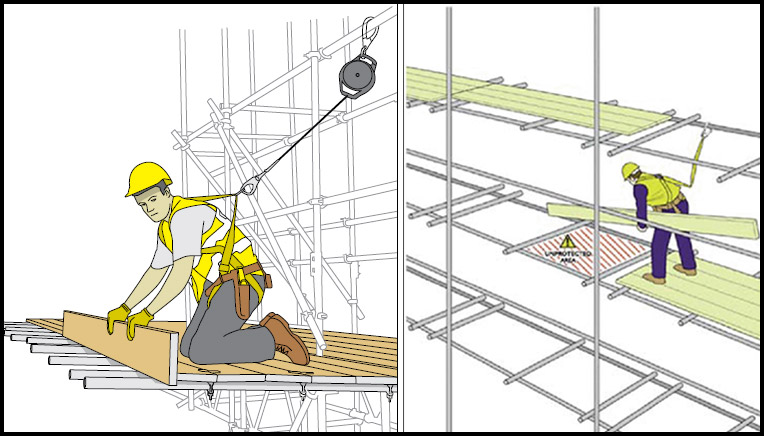scaffolding safety 7 bays scaffolding