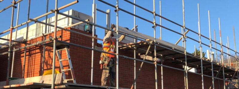 scaffolding in north cornwall