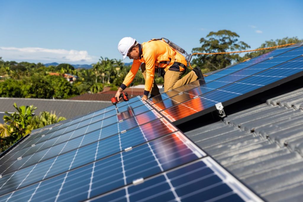 scaffolding for solar panel installation cornwall